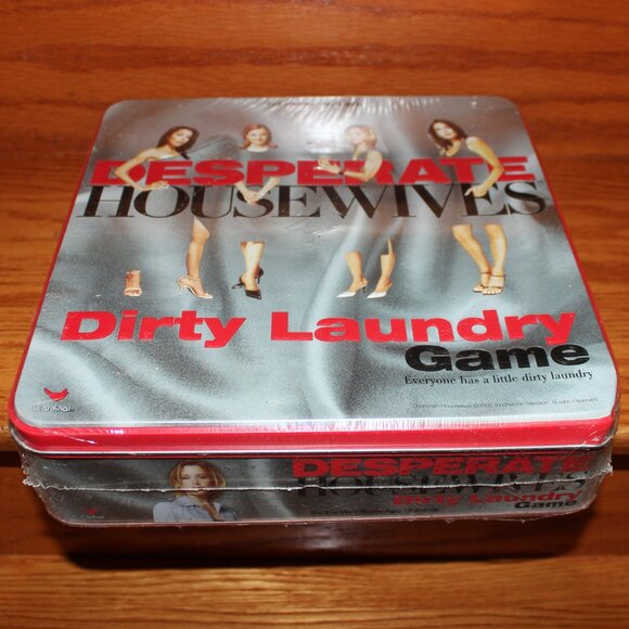 3/$55❤️sealed Desperate Housewives Dirty Laundry board game Collector's Tin Box - Picture 2 of 11